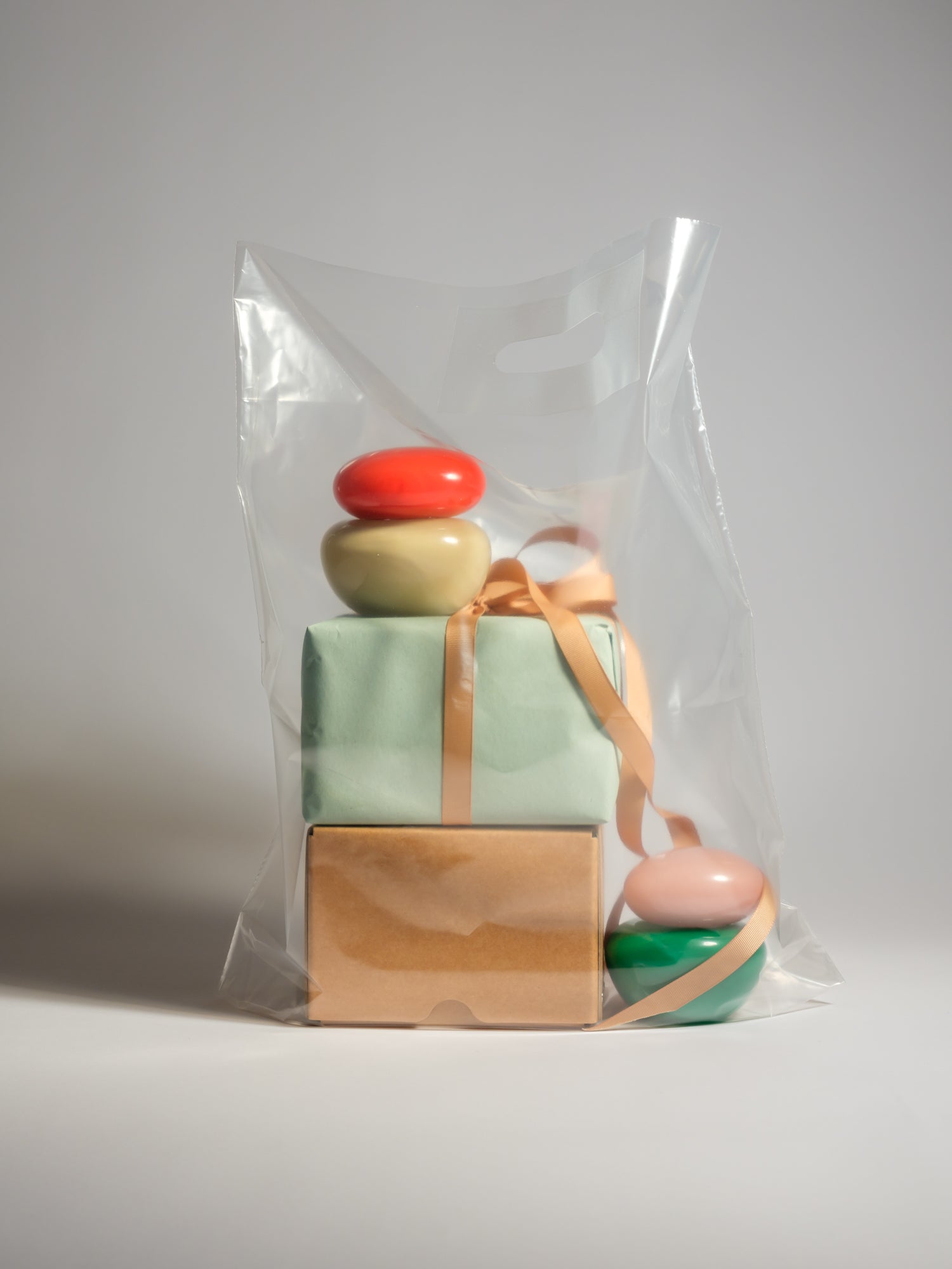 mouth-blown glass object, bonbonniere mini by Helle Mardahl, bowl with lid